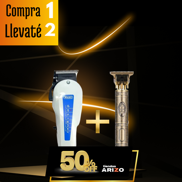 Super combo Maquina Peluquería + Patillera Bud de regalo