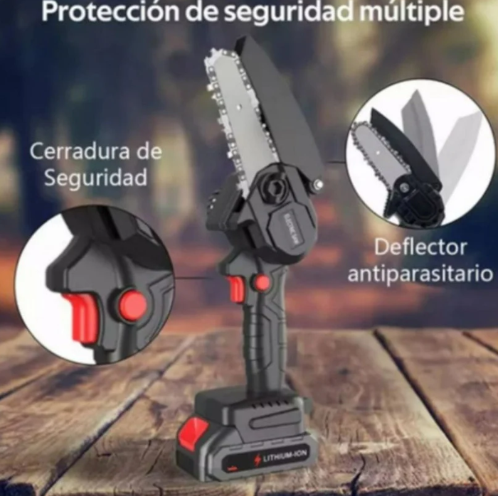 Motosierra Portátil Recargable MegaForce ™ [CORTA TODO]