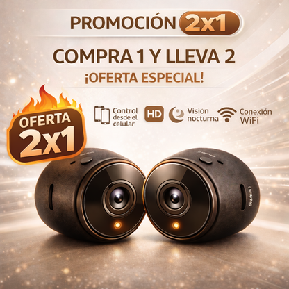 [COMPRA 1 LLEVA 2] MiniCámara UltraVision™ + 🎁 Manual de instrucciones